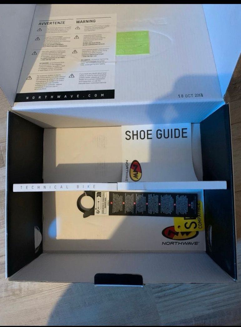Used Northwave Cycling Shoes with Look Red Cleats bike — image 5 of 10