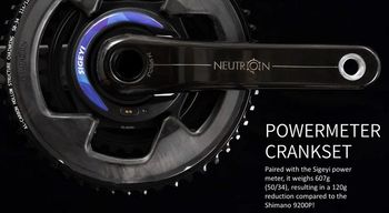 Used Neutron Carbon SY Road Crankset with SIGEYI Power Meter bike — image 4 of 5