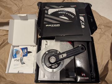 Gebrauchtes Rotor Power2max 3D+ Crankset 175mm Drivetrain & Pedals