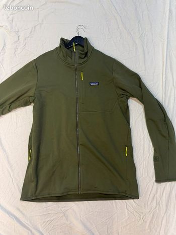Used Patagonia M'S R1 THERMAL FULL-ZIP HOODY bike