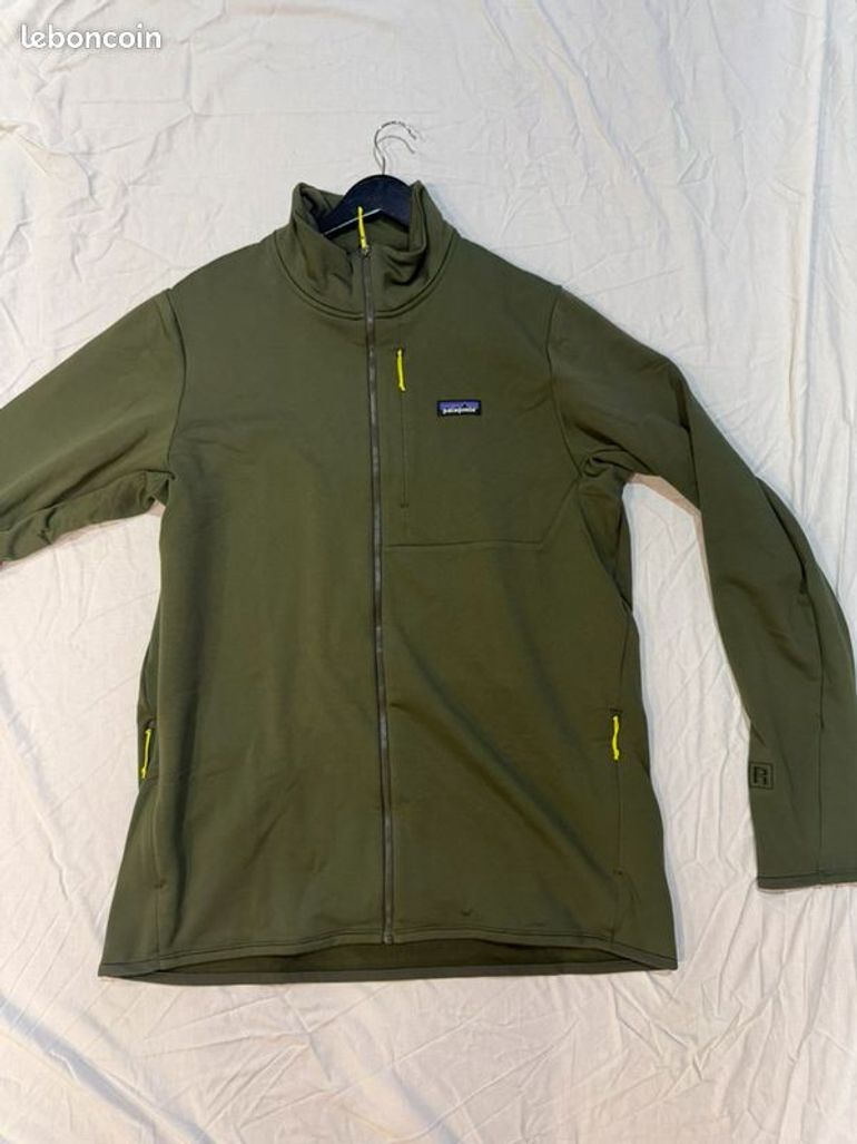 Used Patagonia M'S R1 THERMAL FULL-ZIP HOODY bike — image 1 of 3