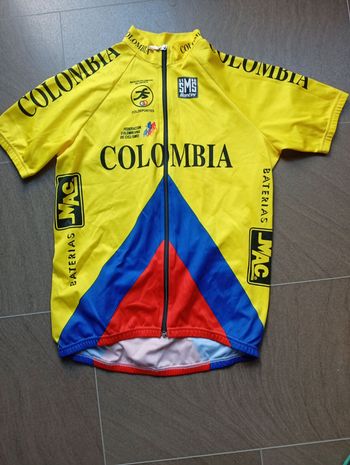 Used Santini Colombia Trikot Kurzarm 2005 bike