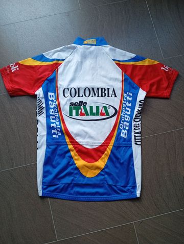 Używany Santini Colombia Selle Italia Kurzarmtrikot 2007 bike — zdjęcie 2 z 2