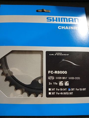 Used Shimano Ultegra FC-R8000 39T 11-speed bike — image 5 of 6