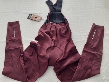 Siroko, Apalache Burgundy Gravel Bib Tights
