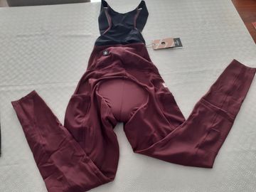 Gebrauchtes Siroko Apalache Burgundy Gravel Bib Tights bike — Bild 10 von 18