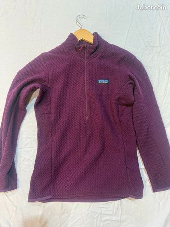 Used Patagonia W's R1® Air Fleece Zip-Neck bike