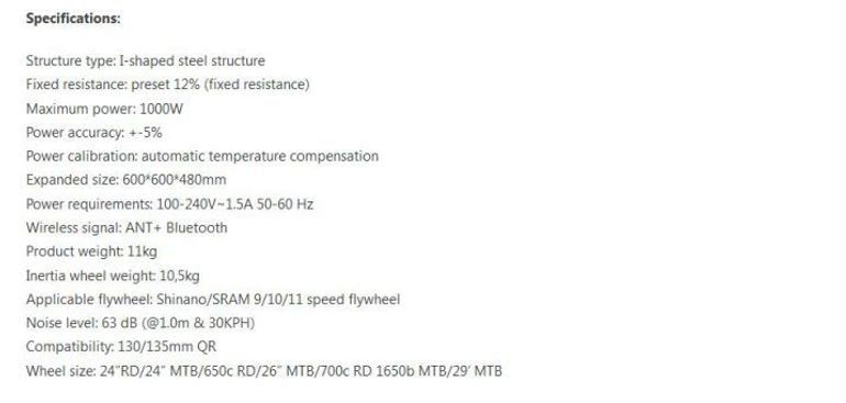 Used ThinkRider X5 Neo Smart Trainer bike — image 6 of 6