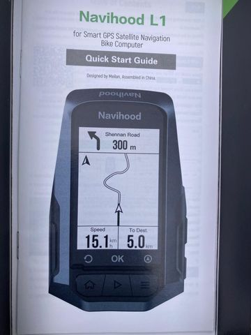 Gebrauchtes Navihood L1 GPS Bike Computer 2025 bike — Bild 5 von 8