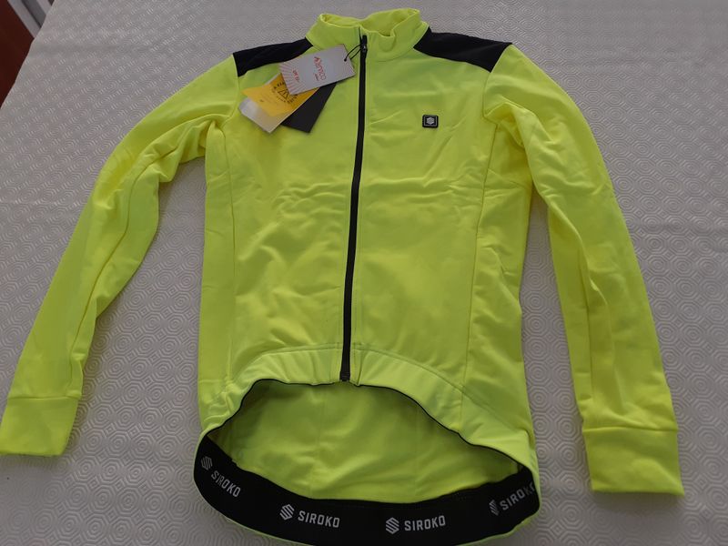 Used Siroko M4 Atlantis Thermal Cycling Jersey Cycling Clothing