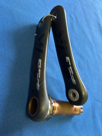 Brugt Fsa CK-220/IS 155mm Crankset Drivetrain & Pedals