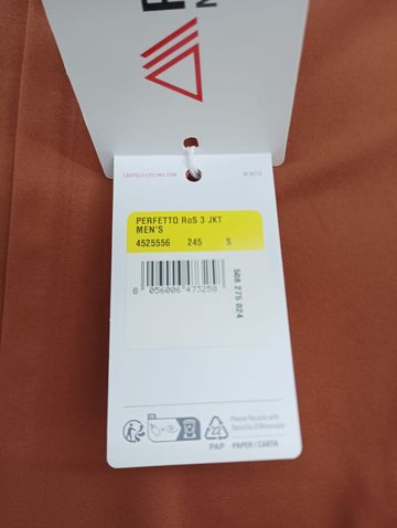 Brugt Castelli Perfetto RoS 3 Jacket 2025 bike — billede 2 af 3