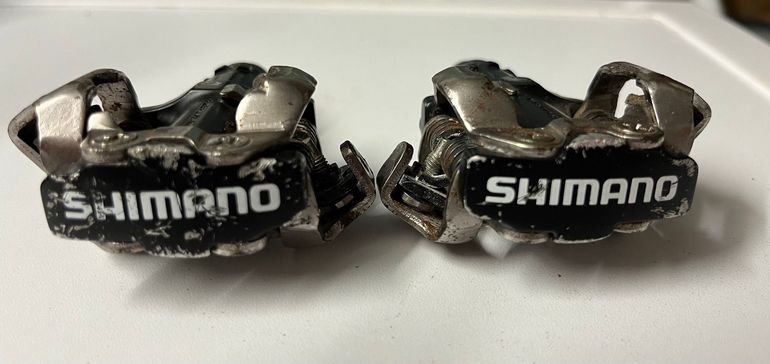 Used Shimano PD-M520 SPD Pedals bike — image 6 of 6