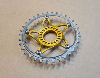 Absoluteblack, SuperSteel Chainring 34T