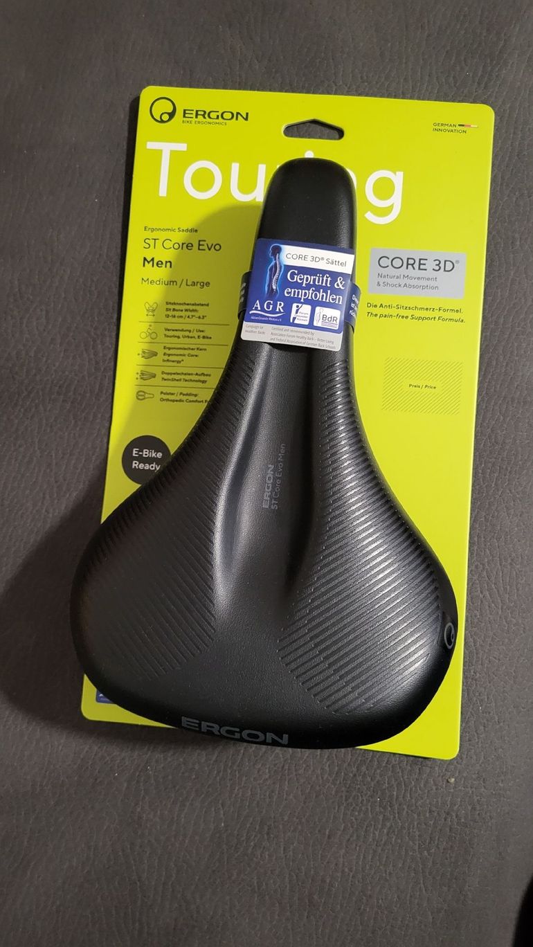 Used Ergon ST Core Evo Saddle bike — image 1 of 2