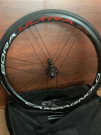 Used Campagnolo Bora Ultra 35 Tubular Wheelset 2013 bike — image 2 of 8