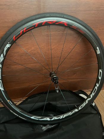 Used Campagnolo Bora Ultra 35 Tubular Wheelset 2013 bike — image 8 of 8