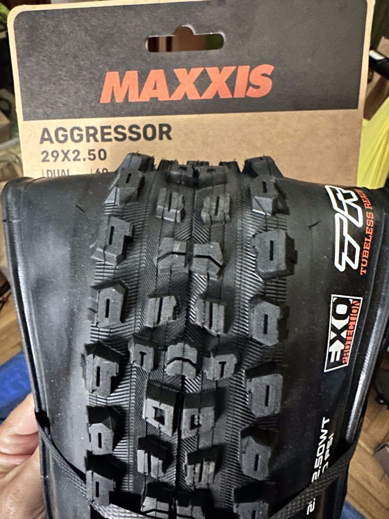 Used Maxxis Aggressor 29x2.5 DD 2025 Tyres & Tubes