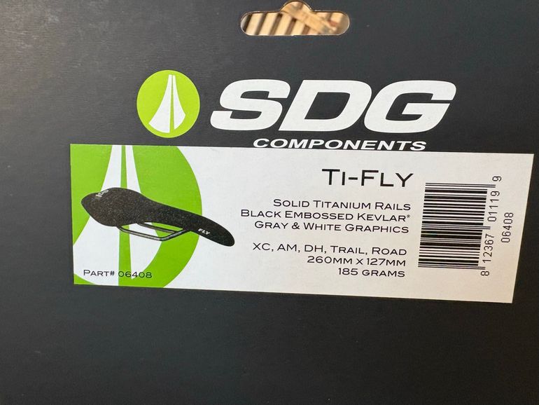 Used 2012 SDG Fly Titanium Saddle Black/Kevlar bike — image 2 of 2