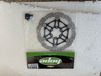Used Hope Saw Disc Brake Rotor 160 mm 6-Bolt Floating bike — image 4 of 4
