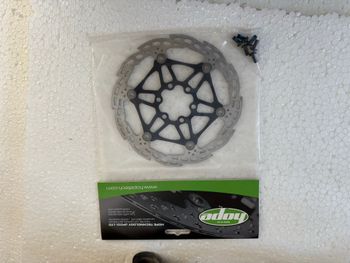 Used Hope Saw Disc Brake Rotor 160 mm 6-Bolt Floating bike — image 1 of 4