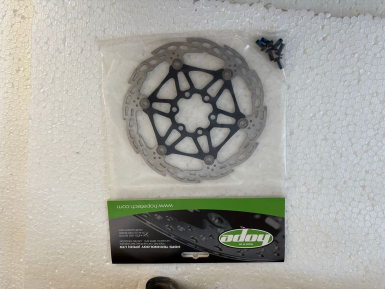 Used Hope Saw Disc Brake Rotor 160 mm 6-Bolt Floating bike — image 1 of 4