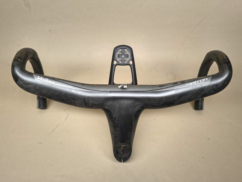 Brugt Vision Metron 5D Integrated Carbon Handlebar 120mm x 420mm Cockpit