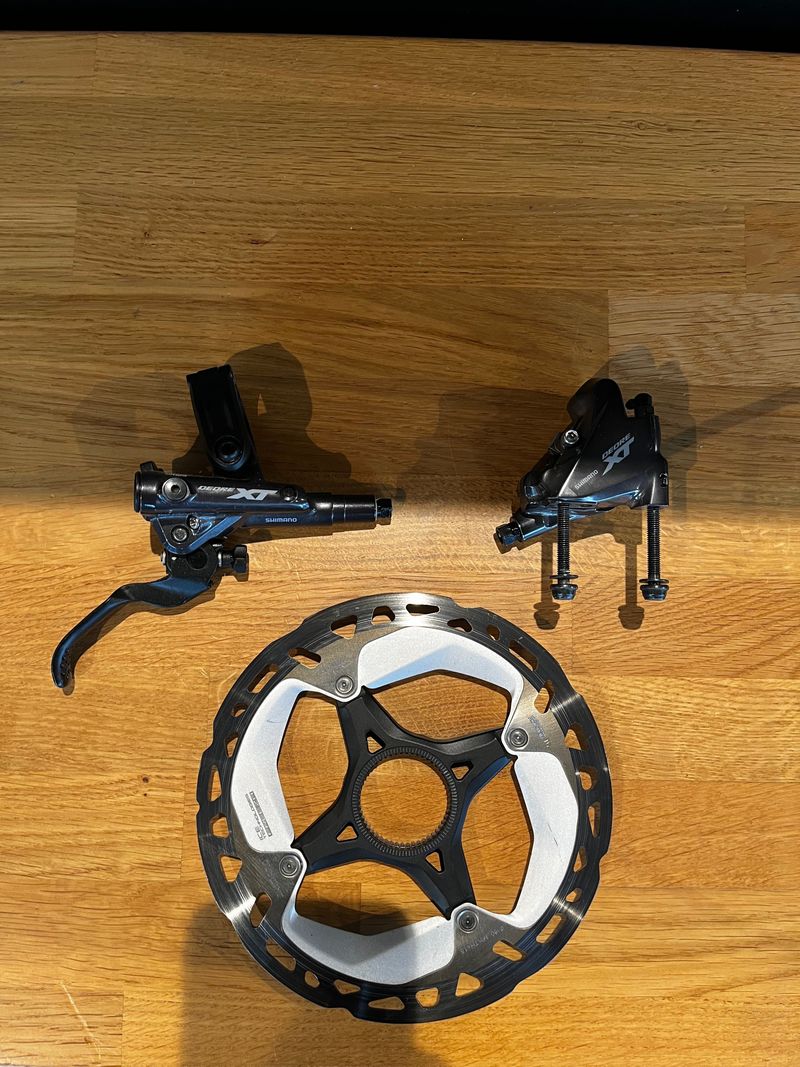 Used Shimano XT Disc Brakes Front & Rear Brakes
