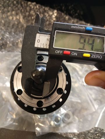 Gebrauchtes Novatec Front MTB Hub QR 9x100mm 36h 6-bolt Disc bike — Bild 3 von 7
