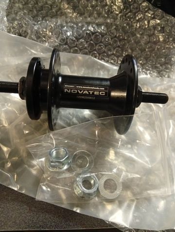 Gebrauchtes Novatec Front MTB Hub QR 9x100mm 36h 6-bolt Disc bike — Bild 6 von 7