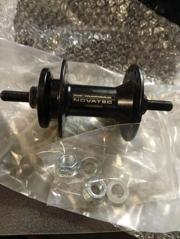 Gebrauchtes Novatec Front MTB Hub QR 9x100mm 36h 6-bolt Disc bike — Bild 7 von 7