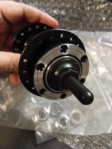 Gebrauchtes Novatec Front MTB Hub QR 9x100mm 36h 6-bolt Disc bike — Bild 4 von 7