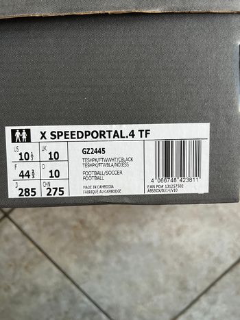 Adidas, X SPEEDPORTAL.4 TF Scarpa da Calcetto