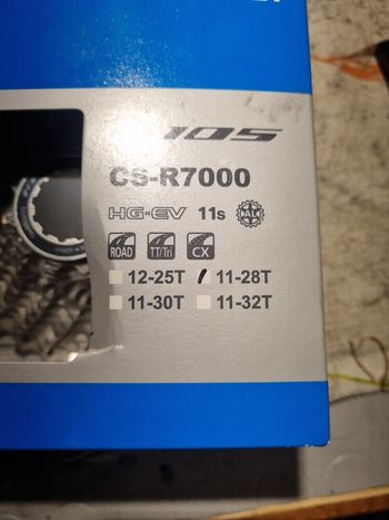 Shimano, Shimano 105 CS-R7000 11-speed Cassette