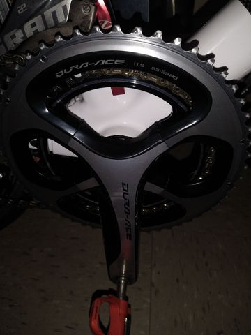 Used Shimano Dura Ace Crankset with Pedals bike — image 9 of 9