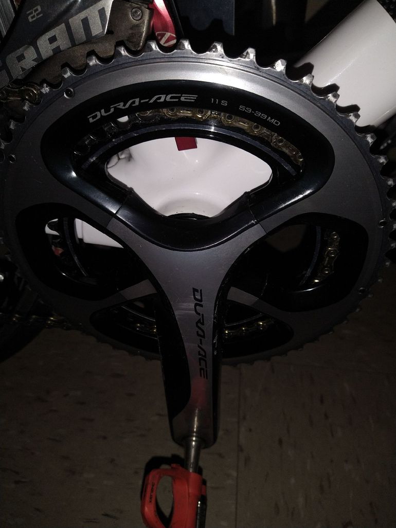 Used Shimano Shimano Dura Ace Crankset with Pedals bike — image 9 of 9