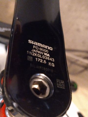 Used Shimano Dura Ace Crankset with Pedals Groupset