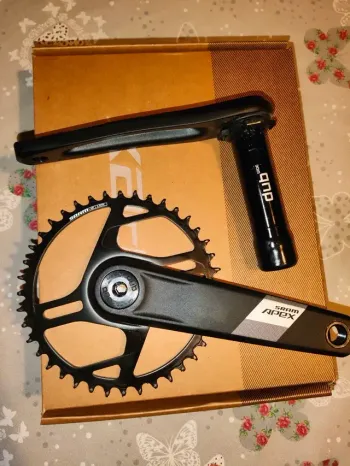 Używany Sram Apex 1 Wide Crankset FC-APX-1W-D1 2023 Drivetrain & Pedals