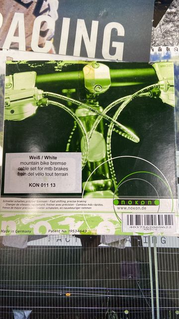 Used Nokon Freni MTB White KON 01113 Brakes