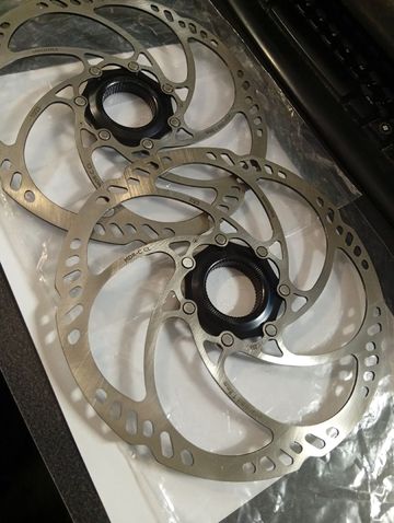 Magura MDR-C 203mm Centerlock Disc Rotors Brakes usato