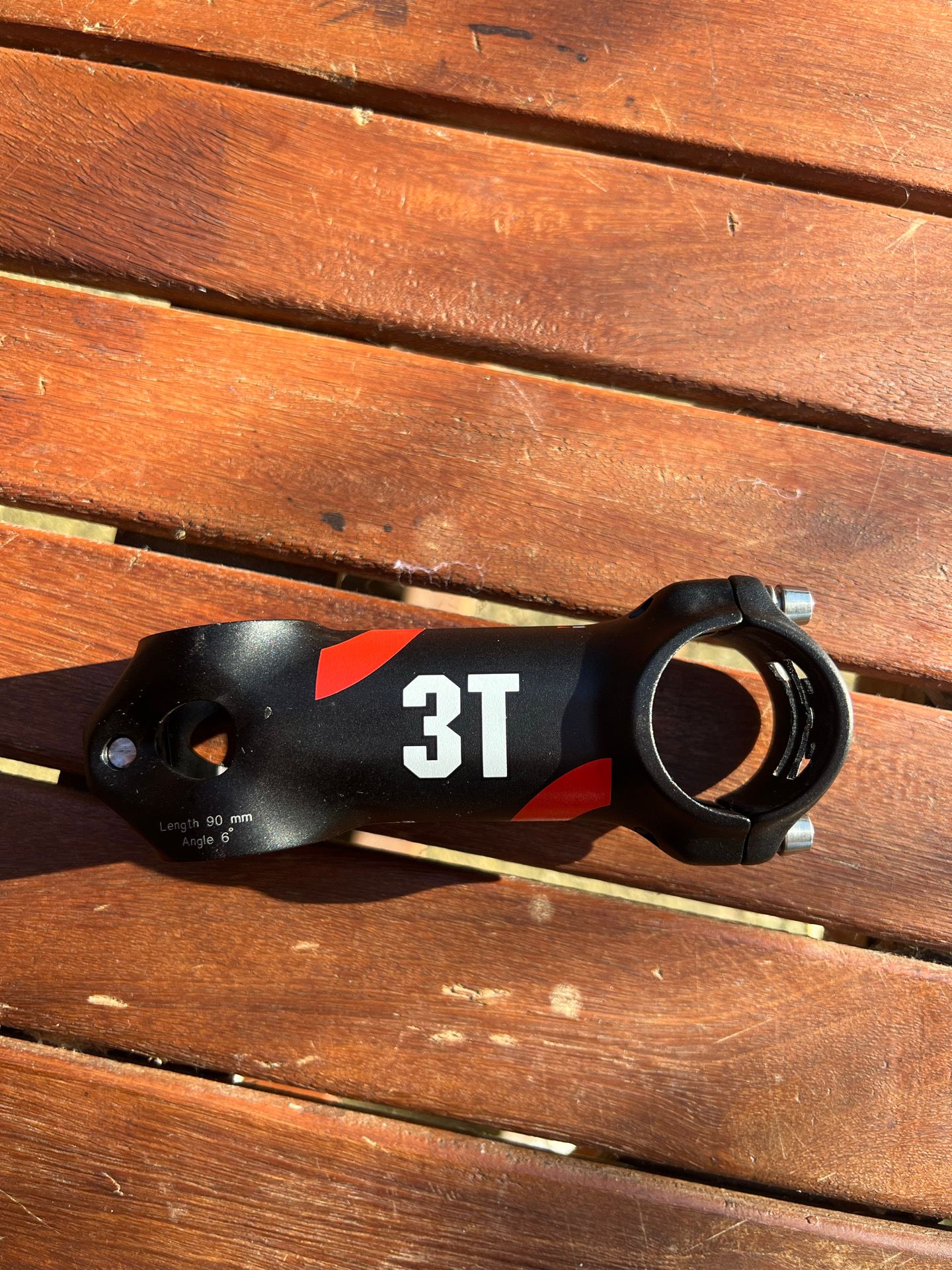 3T Stem Team ARX Arx II - Alloy Carbon 90mm Bike Black Degree for 