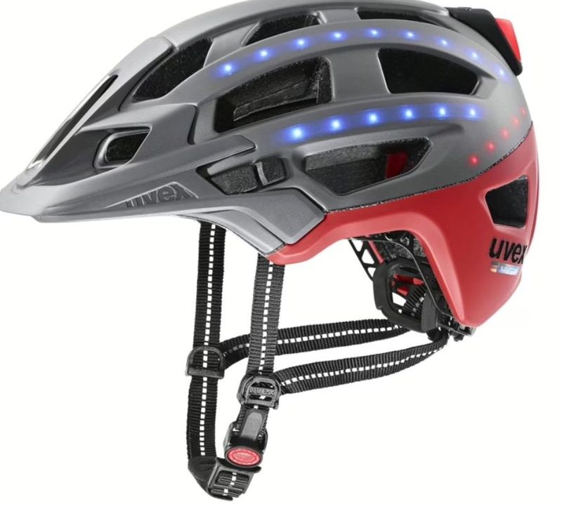 Gebrauchtes Uvex Finale Light 2.0 Smart LED Helmet Silver/Red 56-61cm 2026 Cycling Accessories