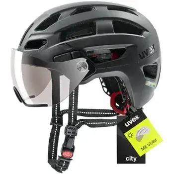 Uvex, Uvex Finale Visor Helmet Black Matt Size 56-61cm