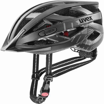 Used Uvex City i-vo Helmet All Black Matt Size 56-60cm Cycling Accessories