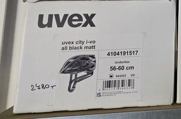Used Uvex City i-vo Helmet All Black Matt Size 56-60cm bike — image 2 of 4