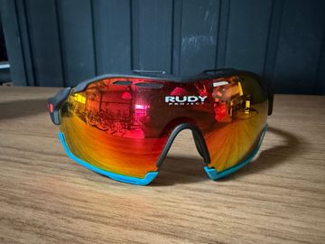 Używany Rudy project Okulary Rudy Project Cutline Racing Black Multicolor Cycling Accessories