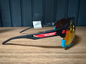 Tweedehands Rudy project Okulary Rudy Project Cutline Racing Black Multicolor bike — afbeelding 3 van 9