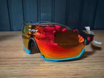 Tweedehands Rudy project Okulary Rudy Project Cutline Racing Black Multicolor bike — afbeelding 7 van 9