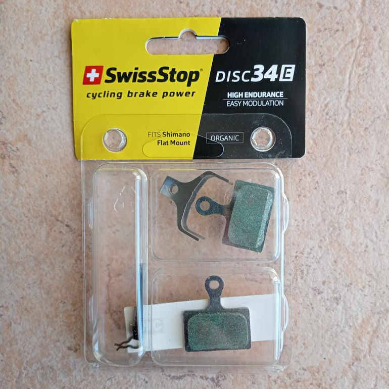 Used Swissstop Pastilhas de travão de disco SwissStop 34 E Shimano para E-Bike bike — image 1 of 3