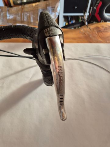 Used 1996 Campagnolo Record Titanium 8-Speed Rear Derailleur Drivetrain & Pedals